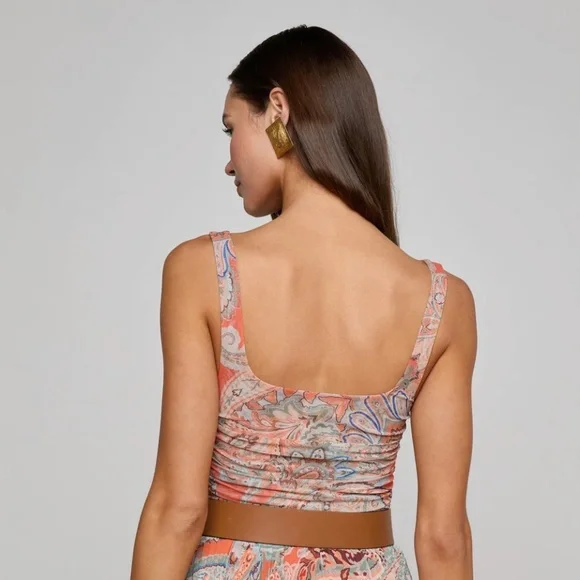 Rasha Shirred Tank